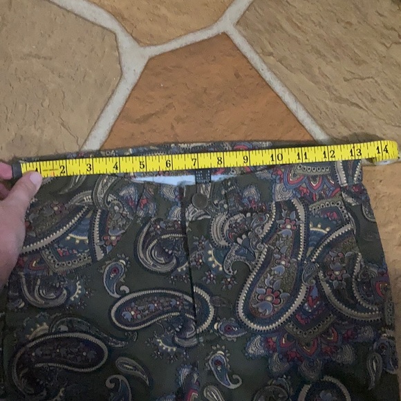 70’s Inspired Paisley Print Skinny Jegging - Picture 6 of 7